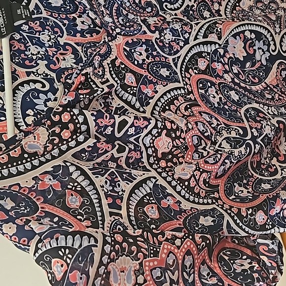 Liz Claiborne short sleeve Top 2X - Picture 7 of 7